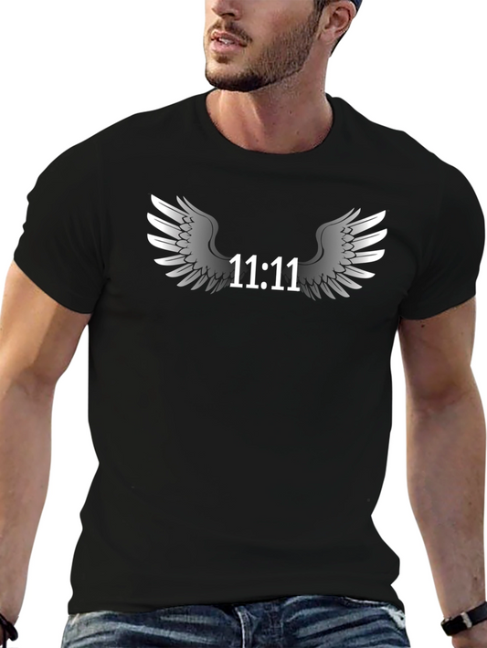 11:11 Angel Wings Graphic T-Shirt - Unisex
