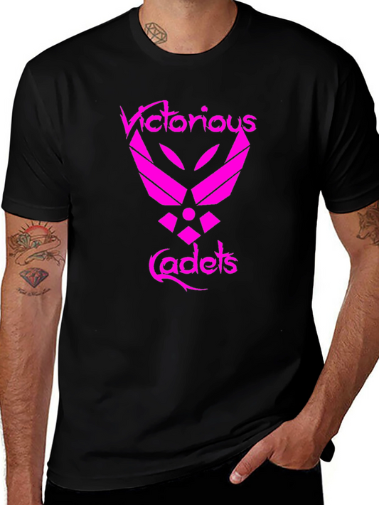 Victorious Cadets Black Graphic T-Shirt