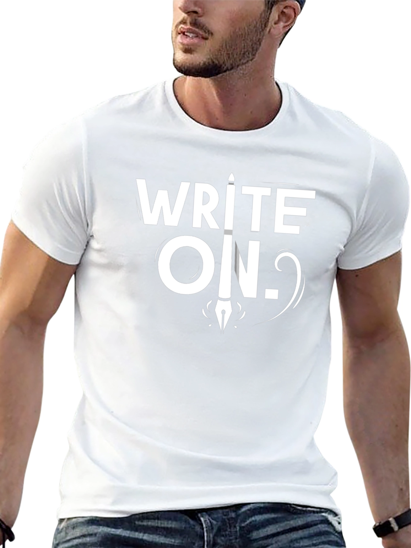 Write On T-Shirt - Writers Ink