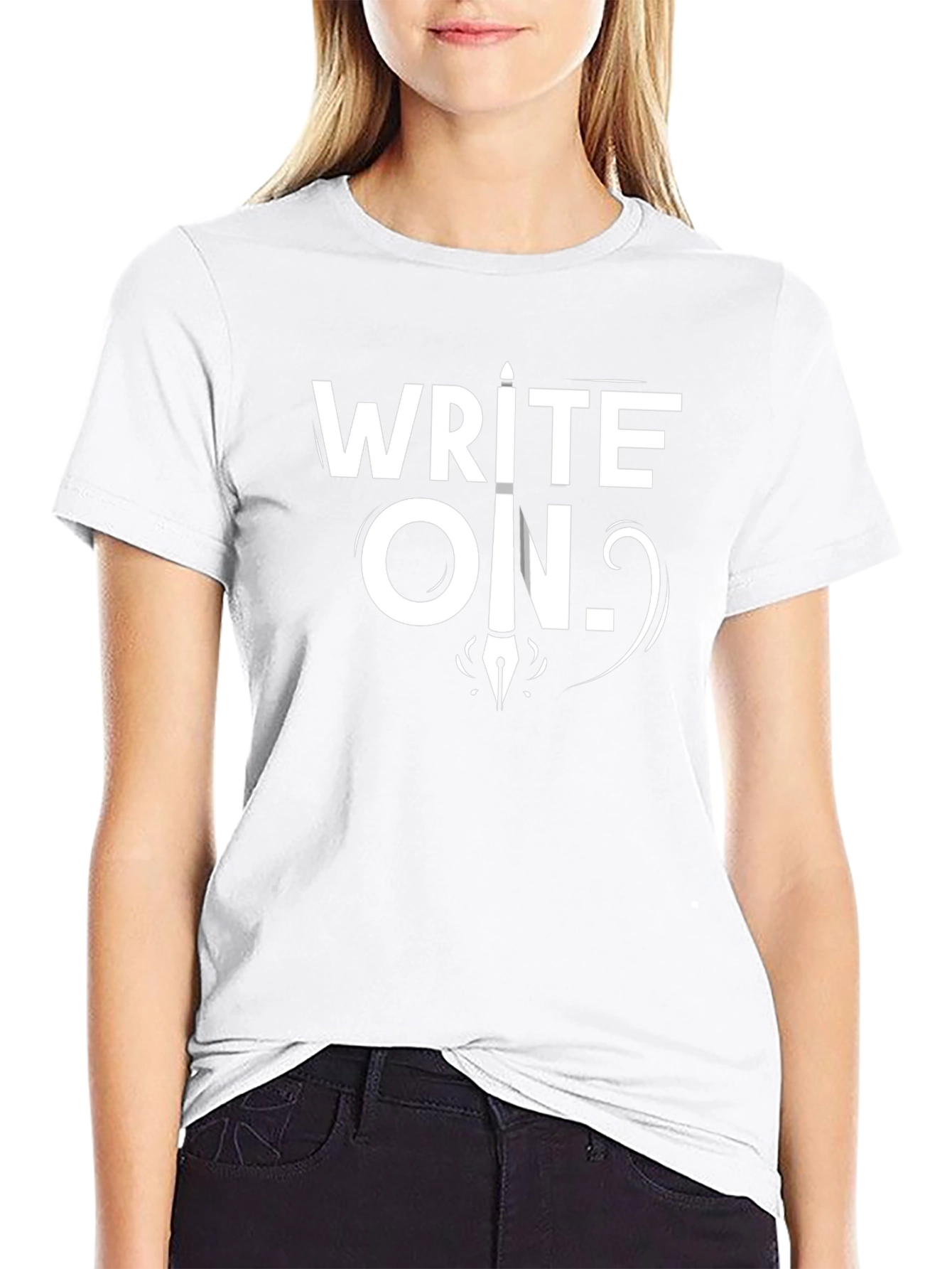 Write On T-Shirt - Writers Ink