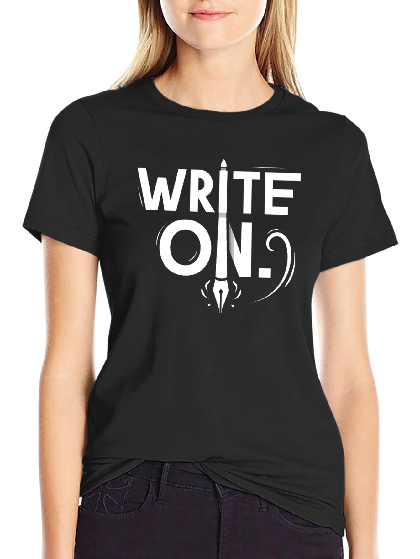 Write On T-Shirt - Writers Ink