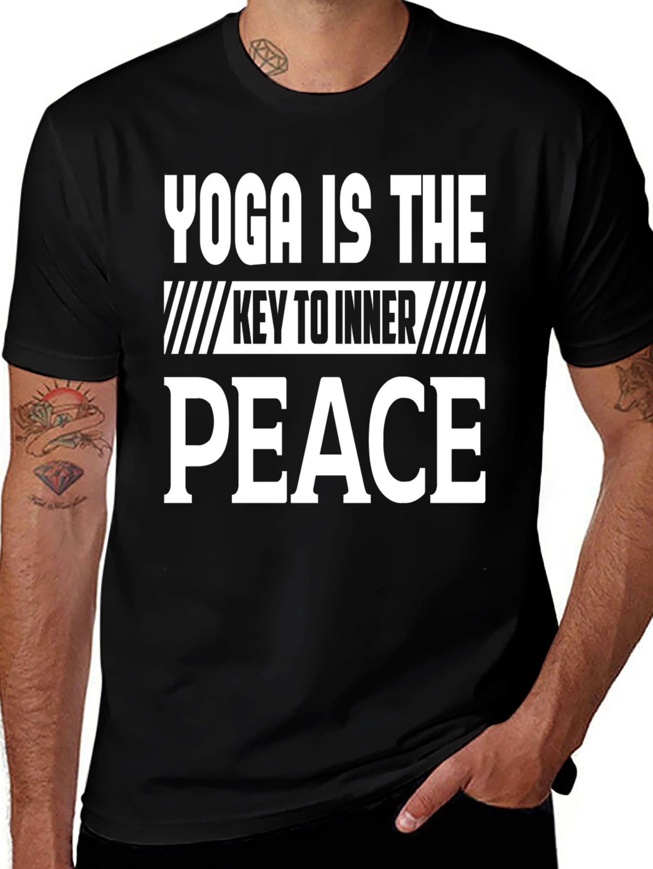 Yoga Inner Peace Graphic Tee