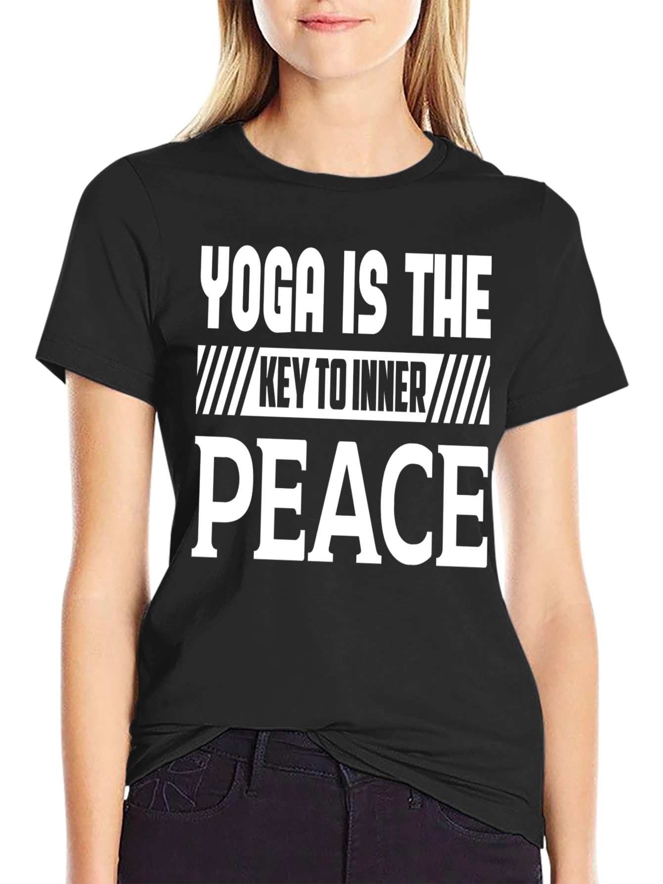 Yoga Inner Peace Graphic Tee