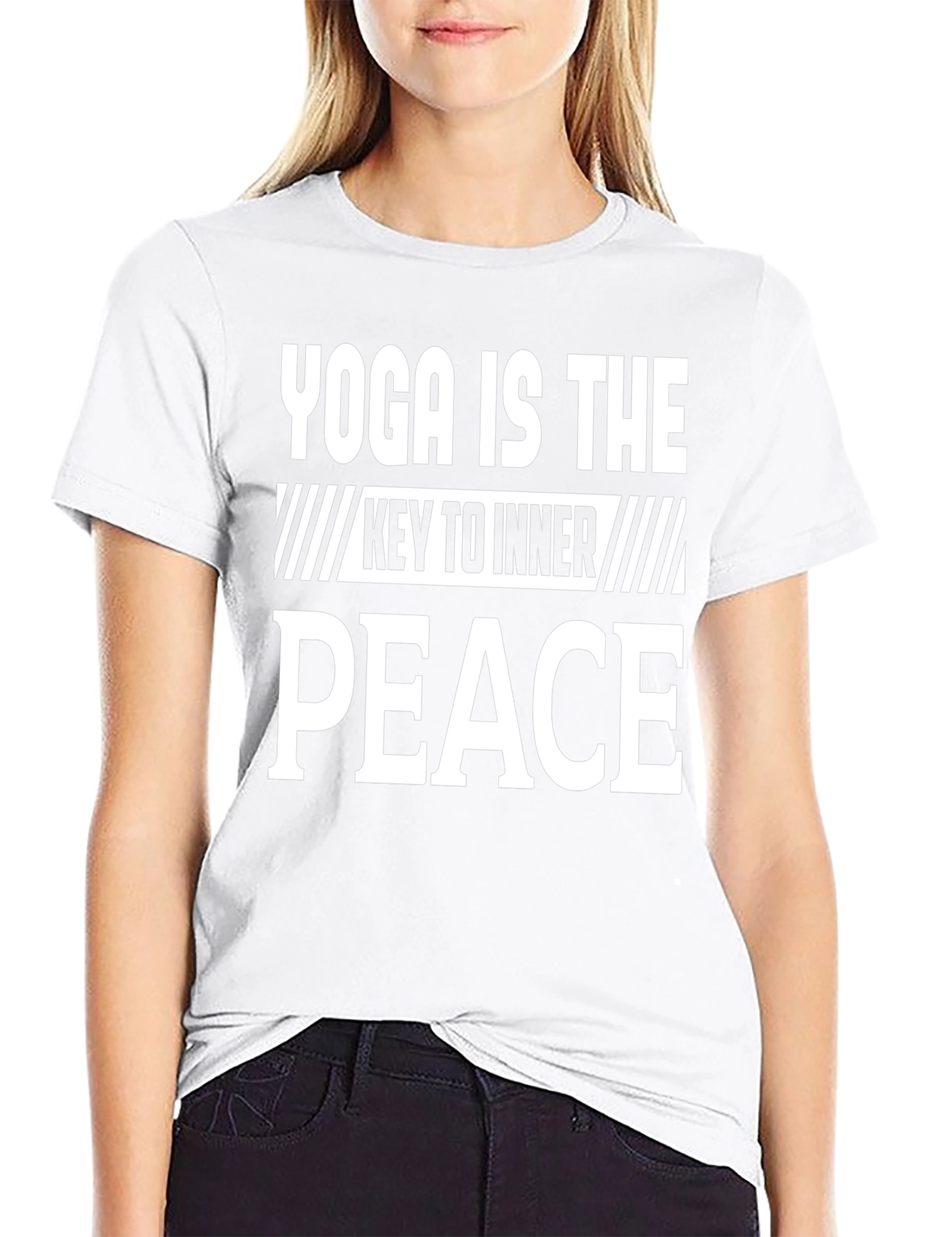 Yoga Inner Peace Graphic Tee