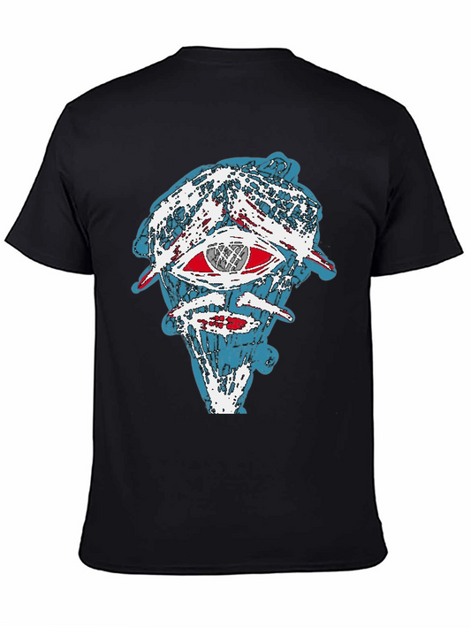 Abstract Graphic Print Tee