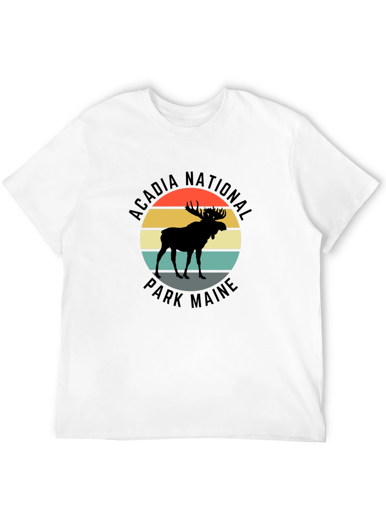Acadia National Park Maine Moose T-Shirt