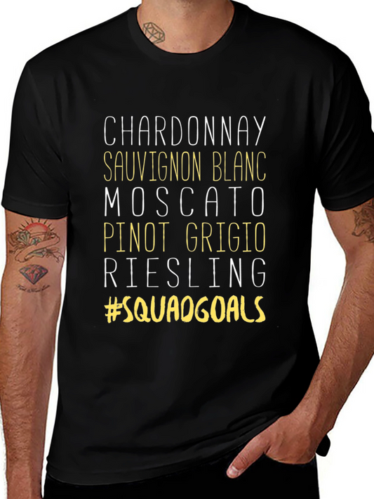 Wine Squad Goals Graphic Tee