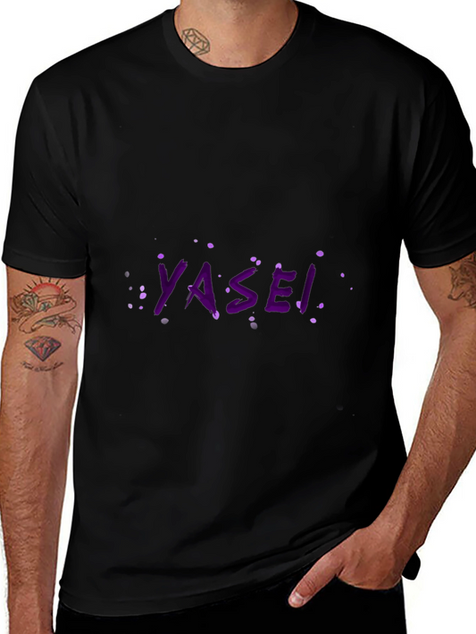YASE! Graphic Black T-Shirt