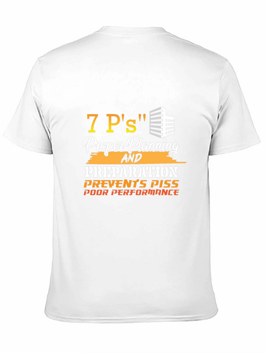 7 Ps Proper Planning Prevents T-Shirt