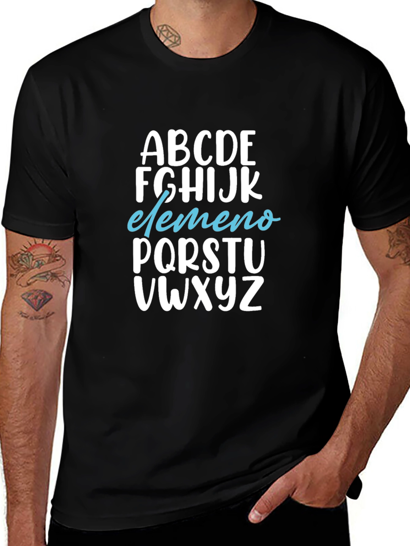 Alphabet Elemeno T-Shirt - Fun & Stylish