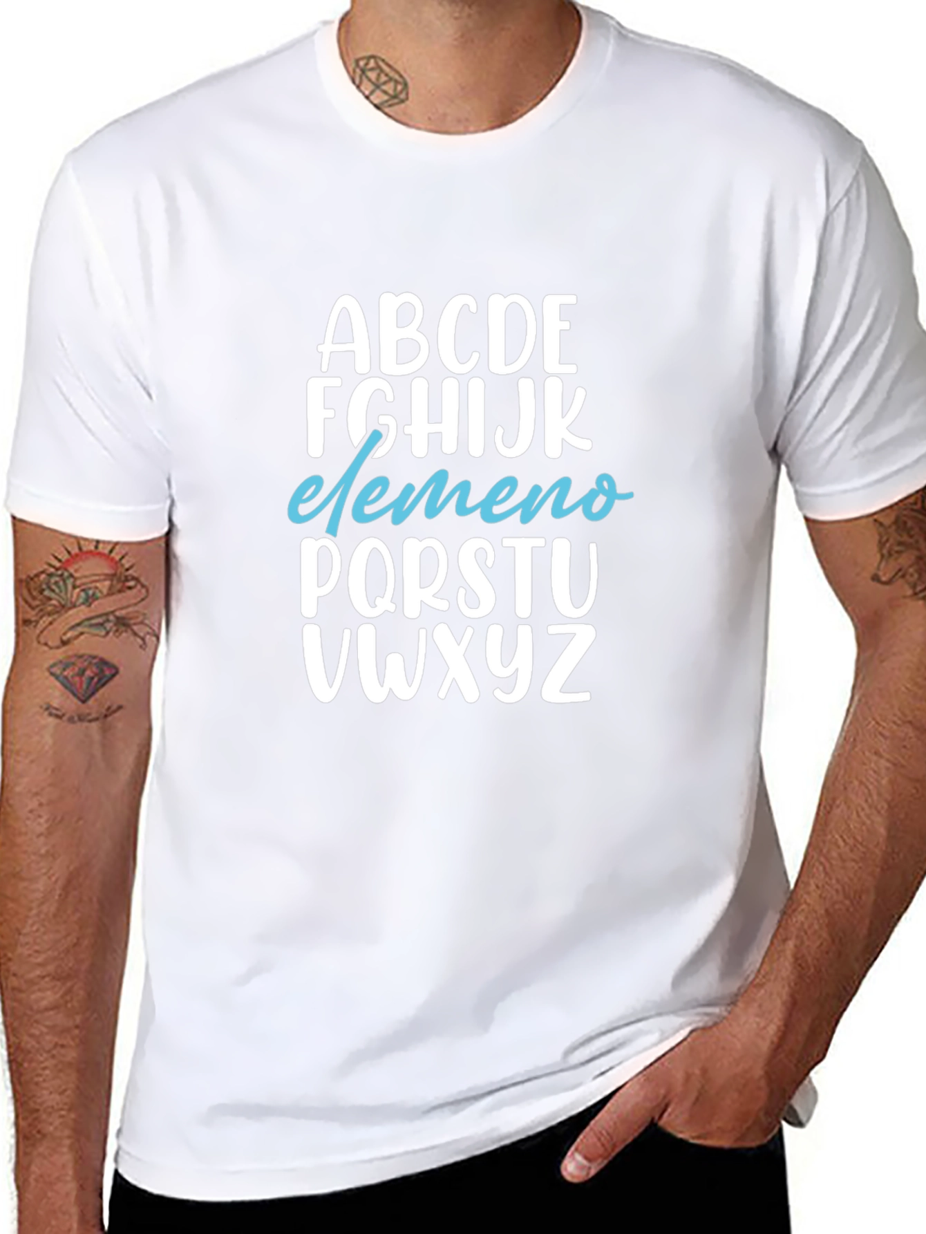 Alphabet Elemeno T-Shirt - Fun & Stylish