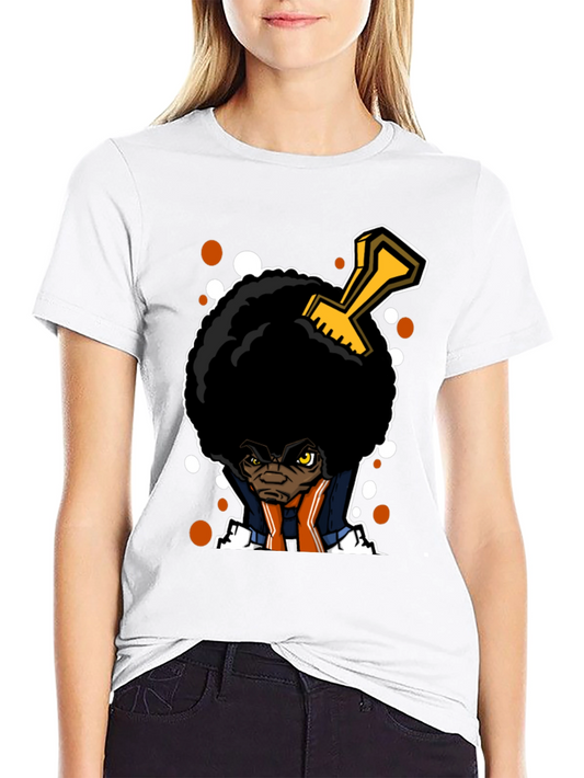Afro Comb Graphic T-Shirt