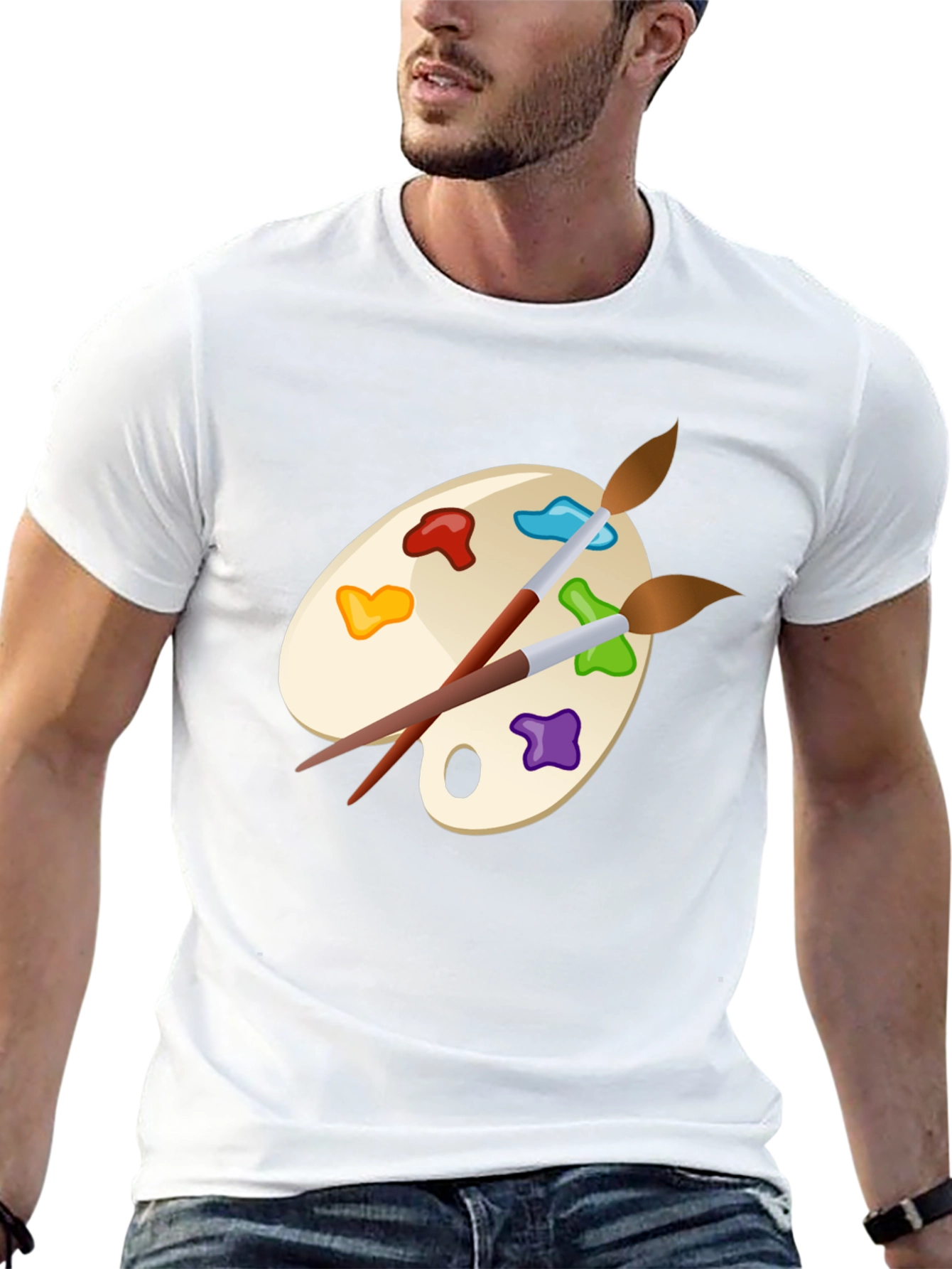 Art Palette Graphic Tee - Painters Delight!