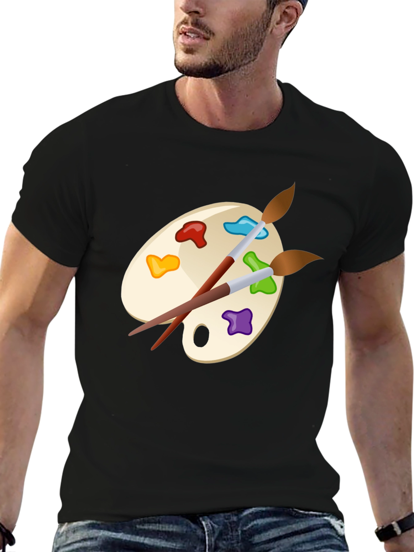 Art Palette Graphic Tee - Painters Delight!