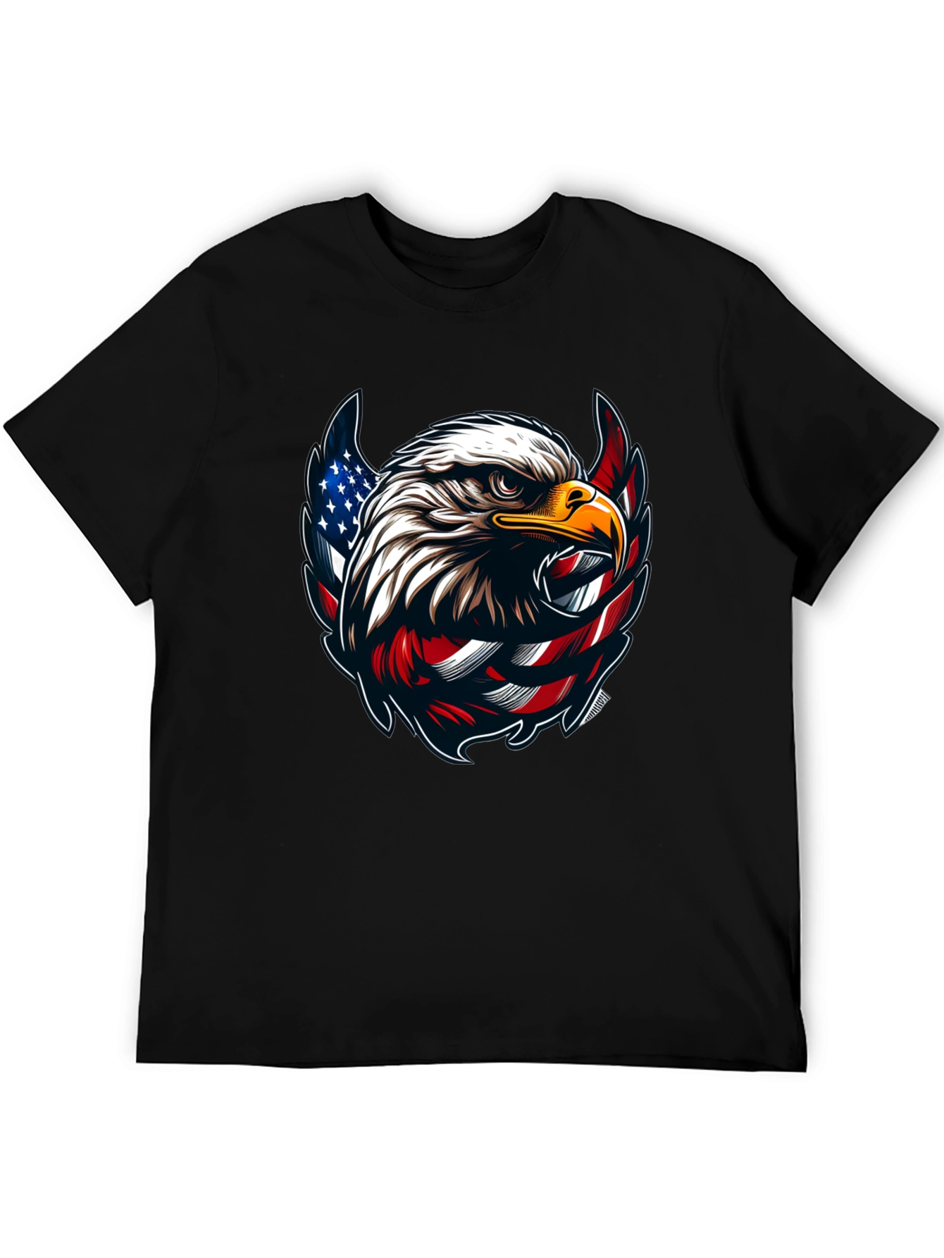American Eagle Graphic Black T-Shirt