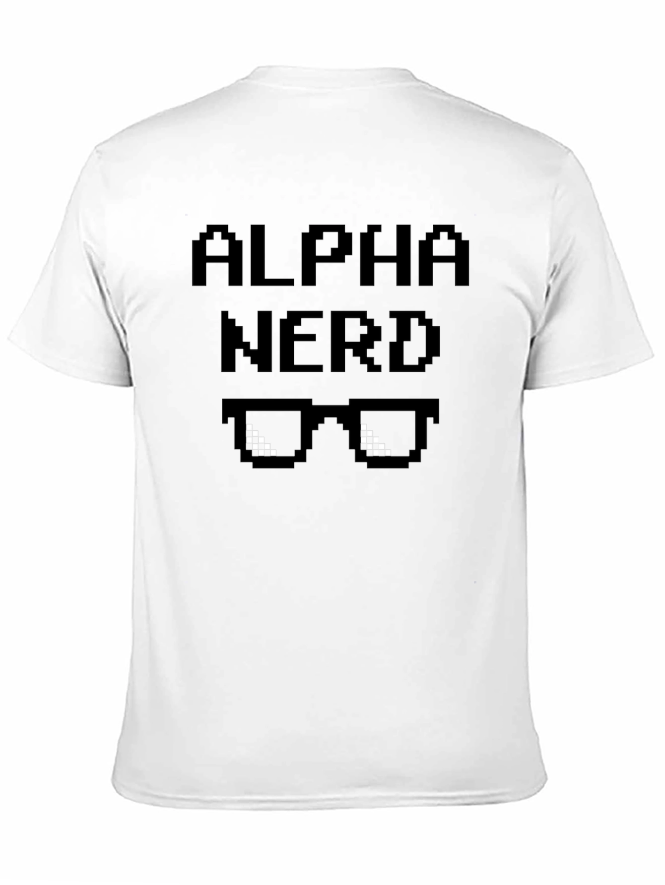 Alpha Nerd Pixel Graphic Tee