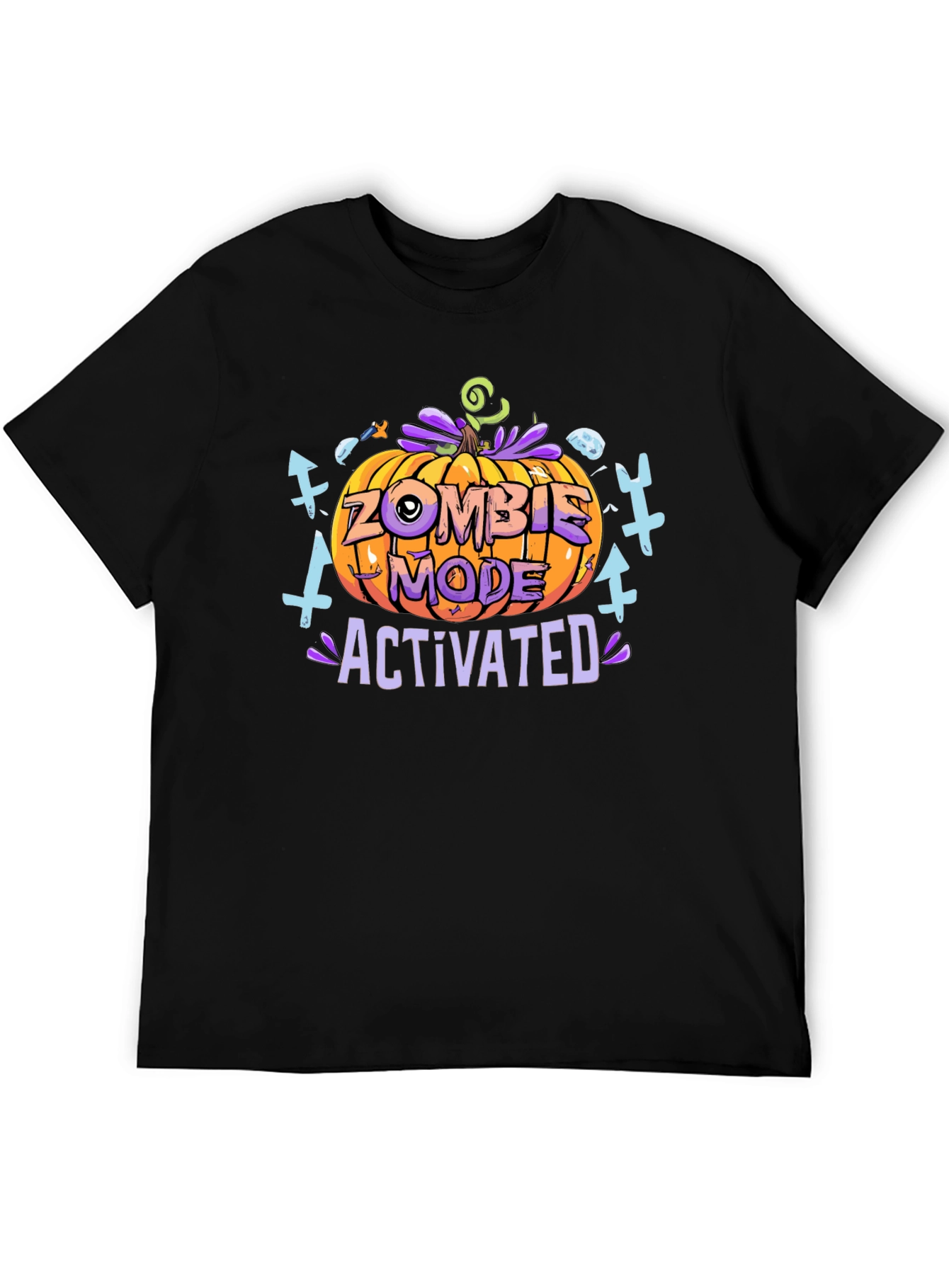 Zombie Mode Activated Halloween T-Shirt