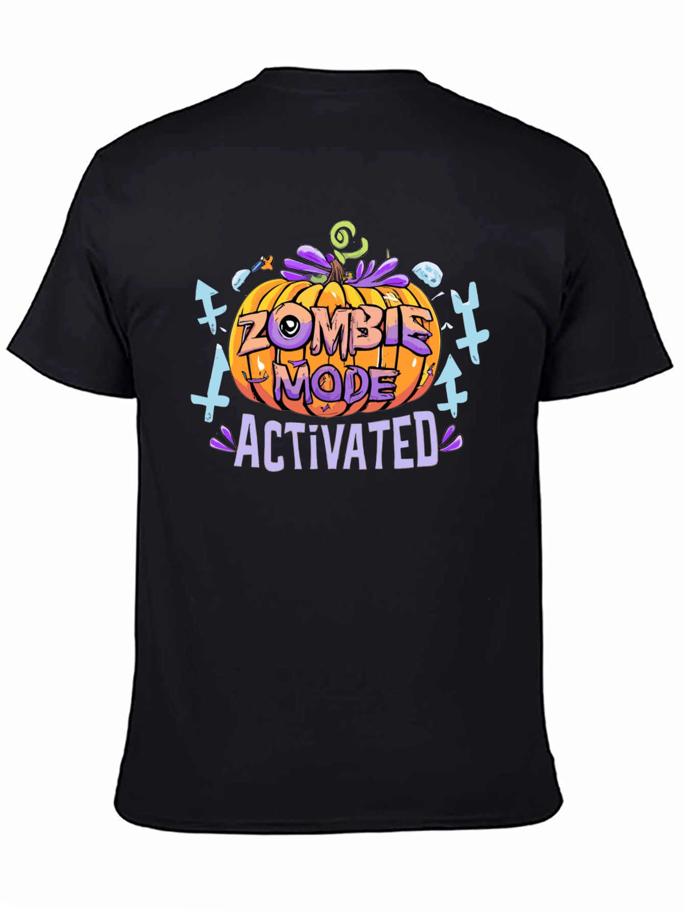 Zombie Mode Activated Halloween T-Shirt