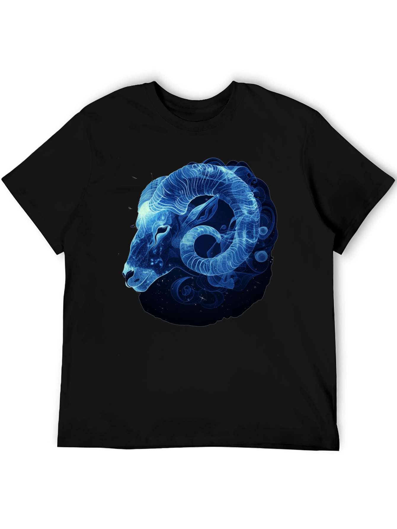 Aries Zodiac Black T-Shirt