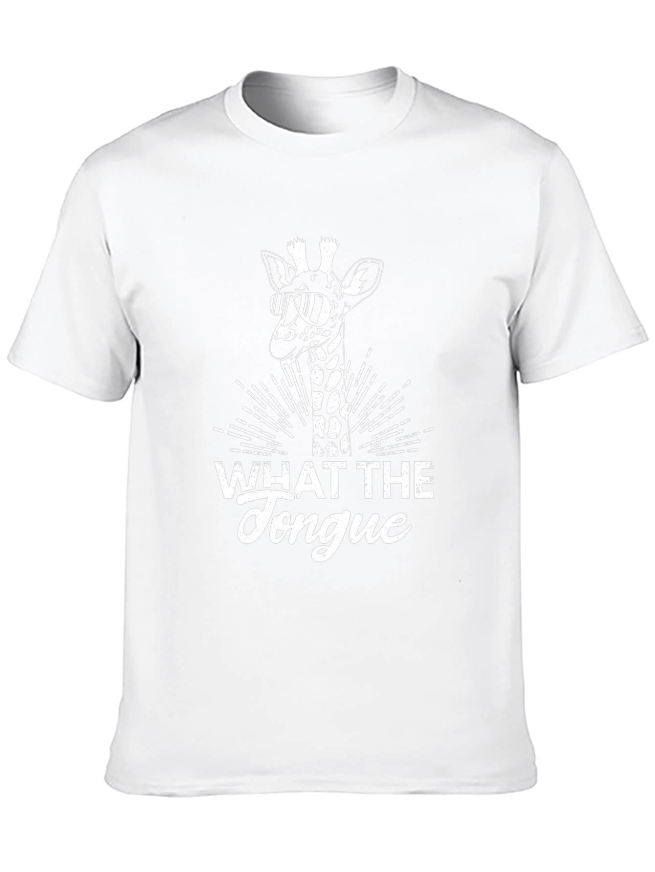 What the Tongue Giraffe Tee