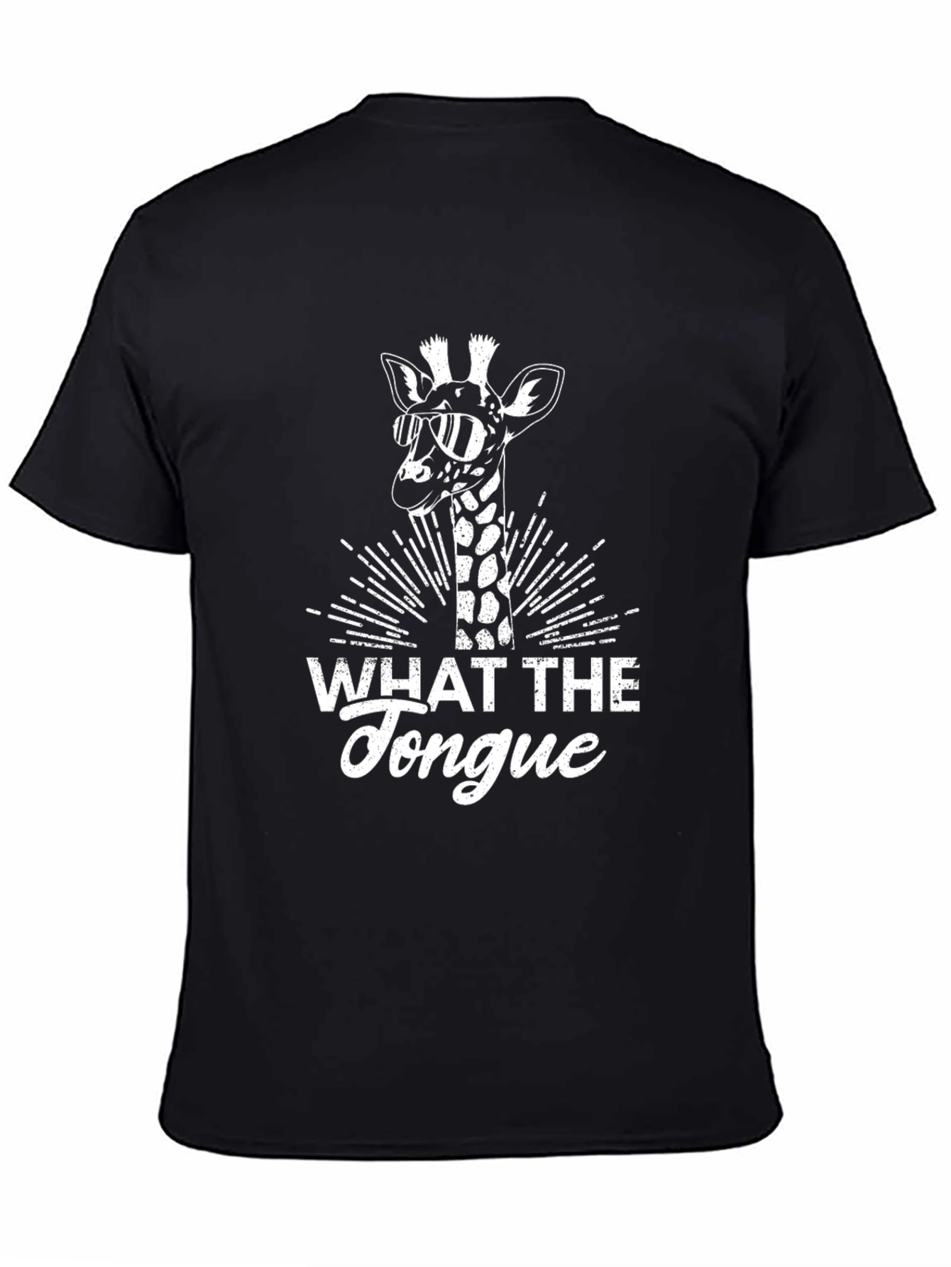 What the Tongue Giraffe Tee