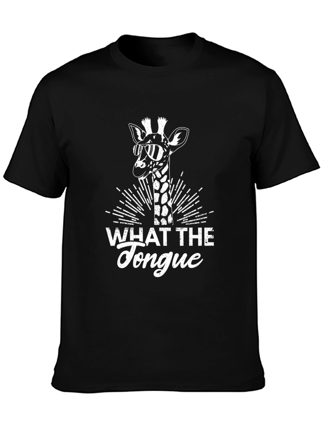 What the Tongue Giraffe Tee