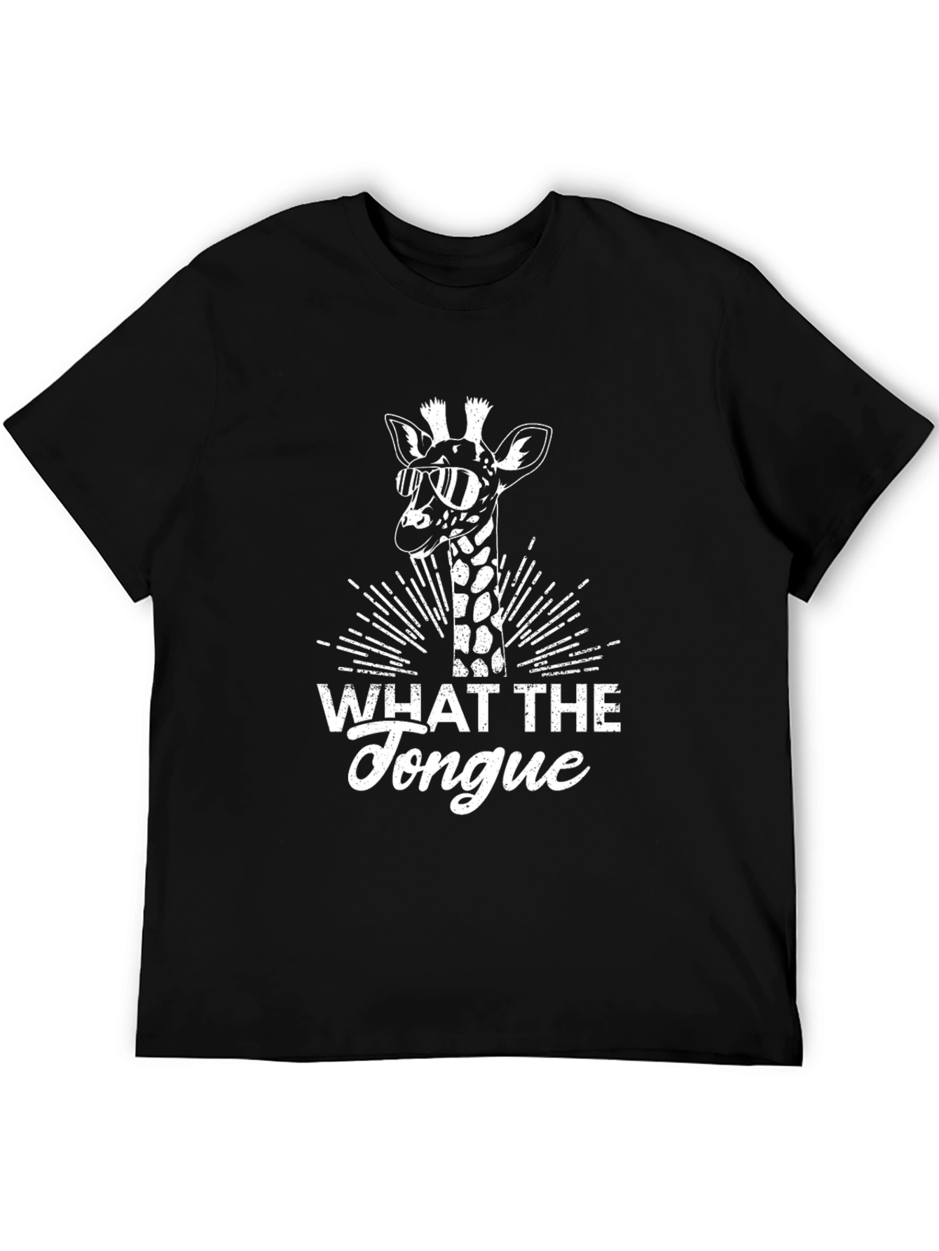 What the Tongue Giraffe Tee