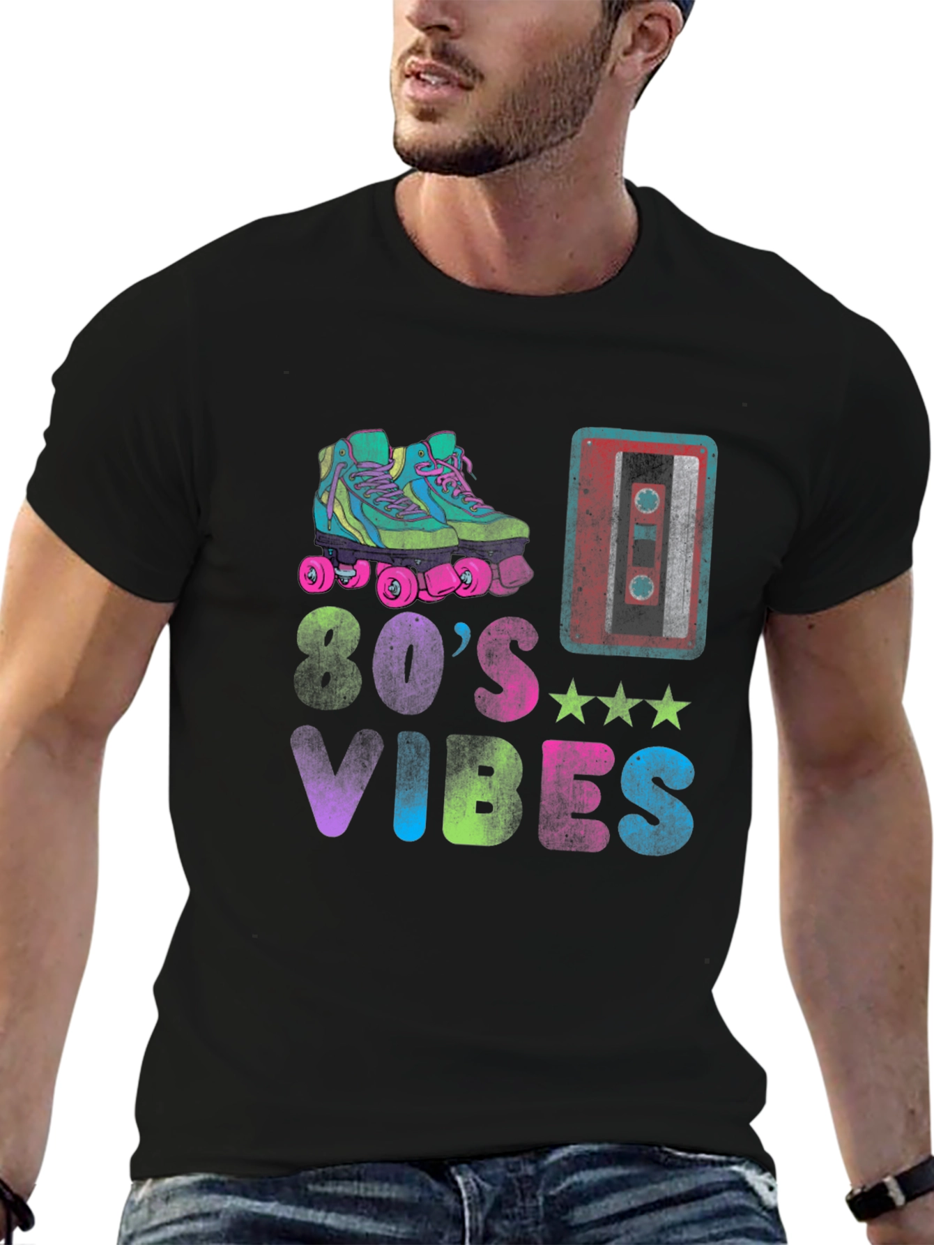 80s Vibes Graphic T-Shirt