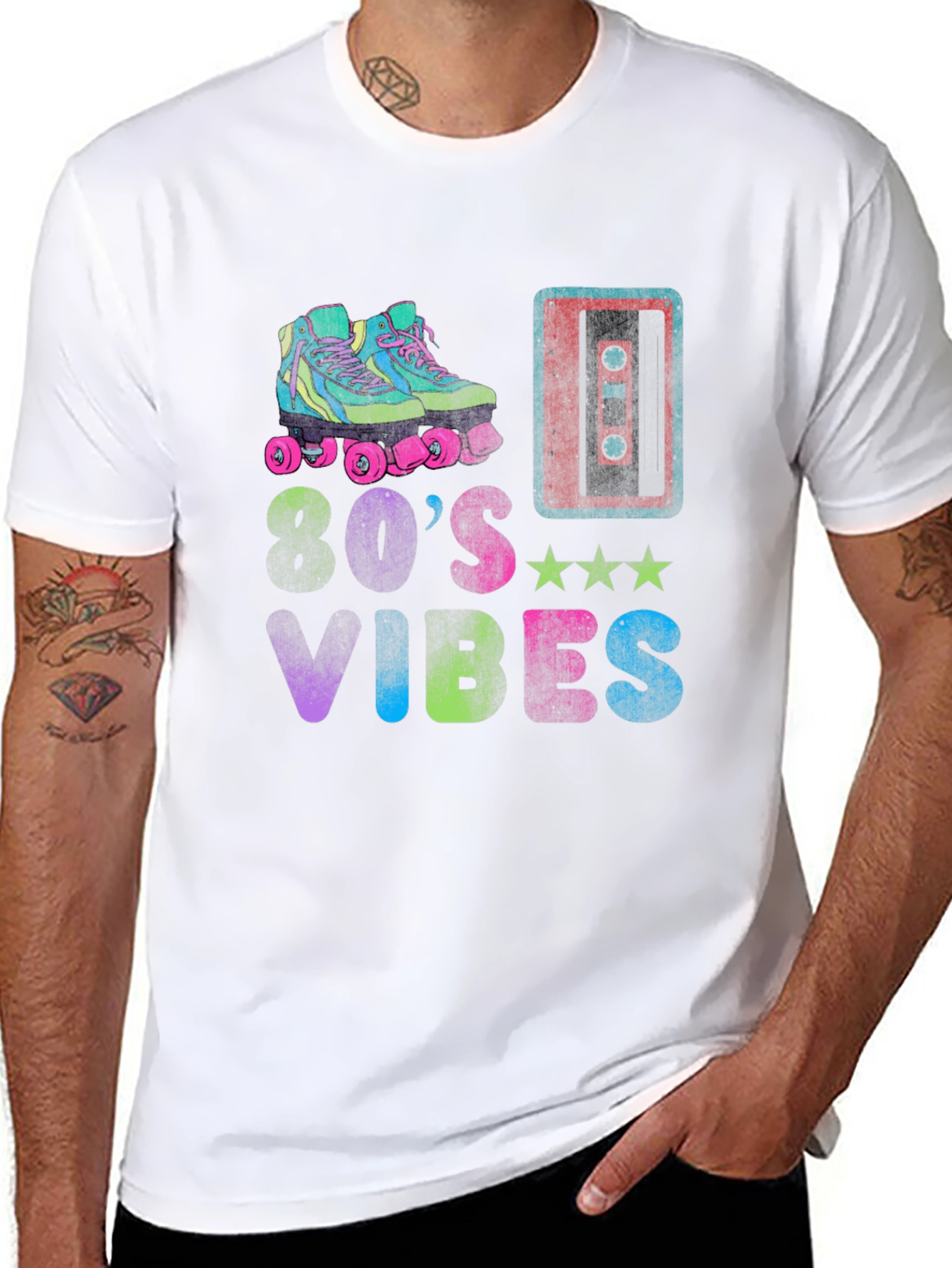 80s Vibes Graphic T-Shirt