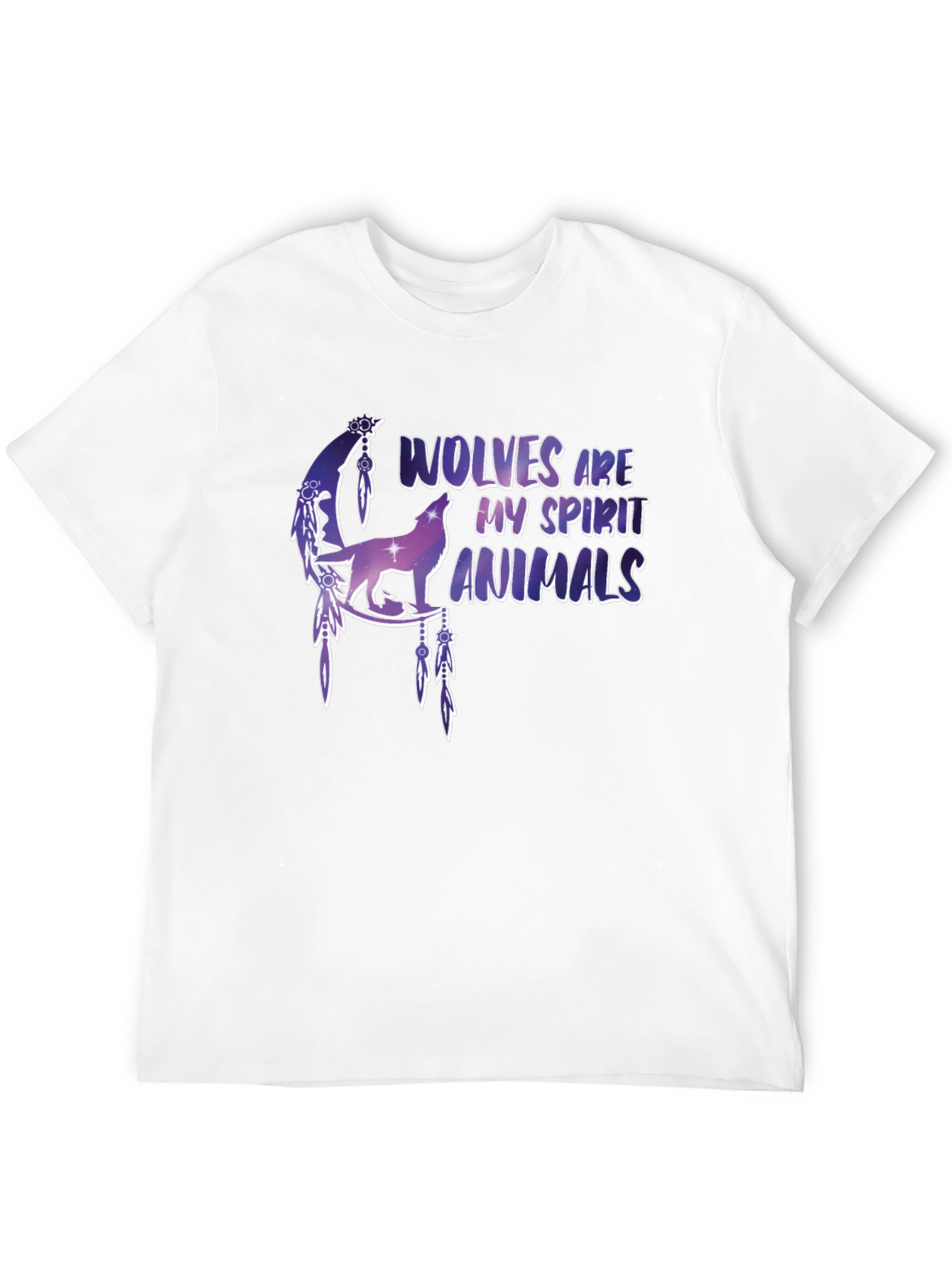 Wolf Spirit Animals Graphic T-Shirt