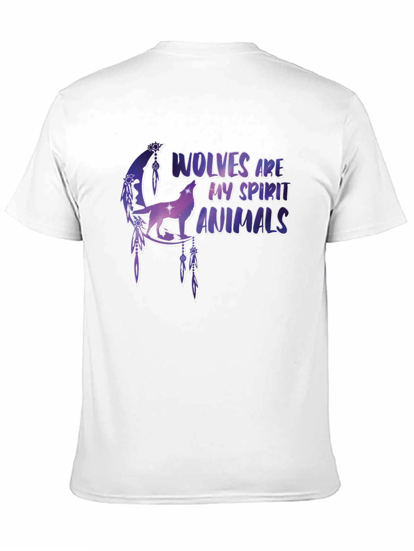 Wolf Spirit Animals Graphic T-Shirt