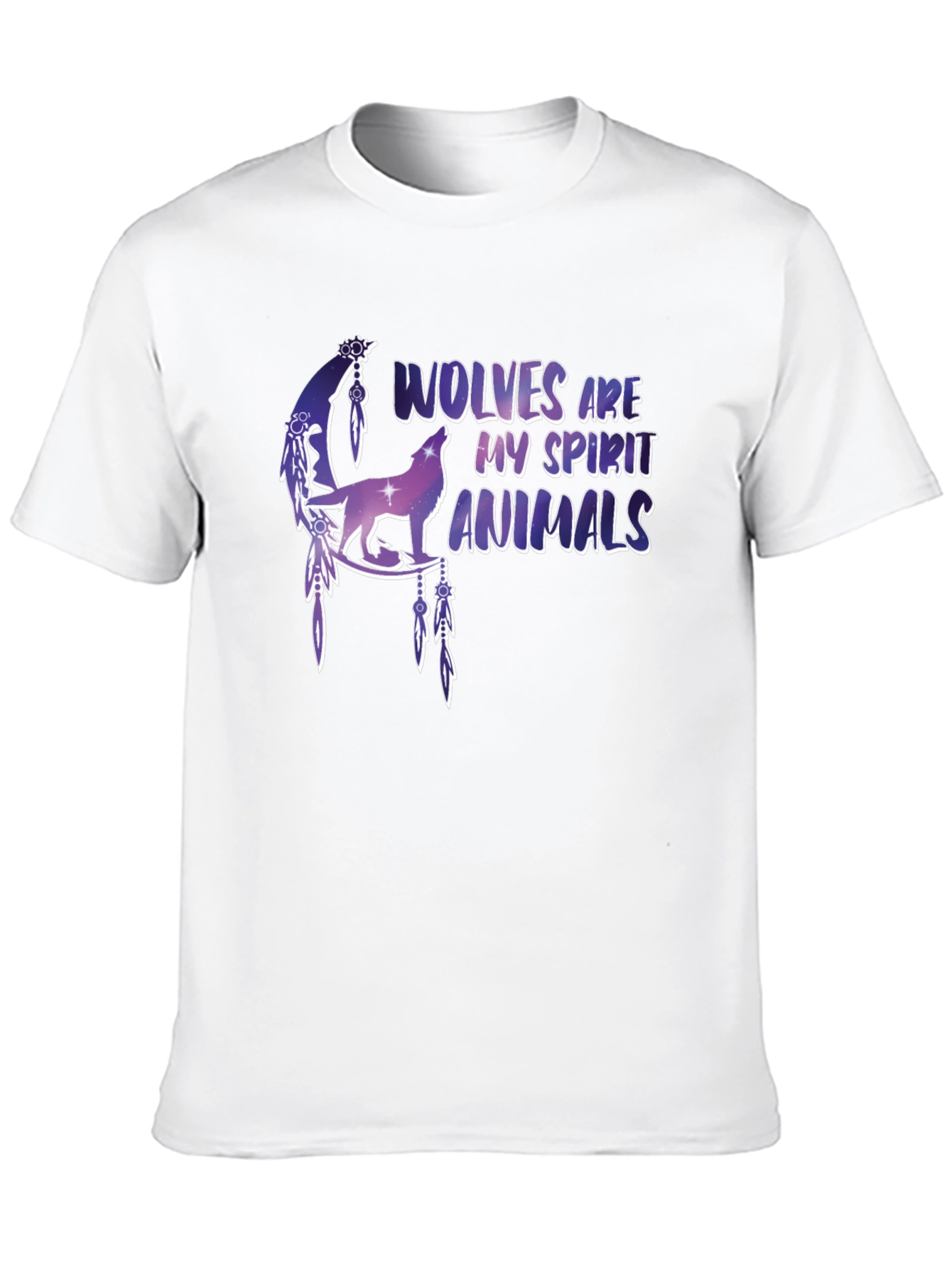 Wolf Spirit Animals Graphic T-Shirt