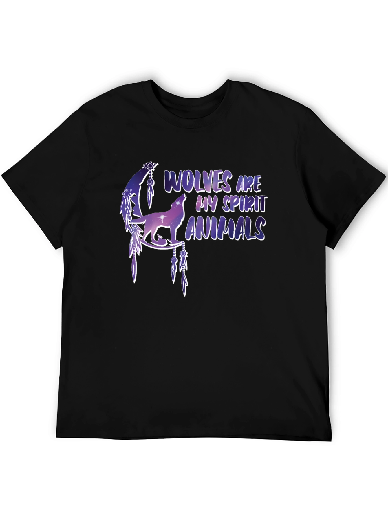 Wolf Spirit Animals Graphic T-Shirt
