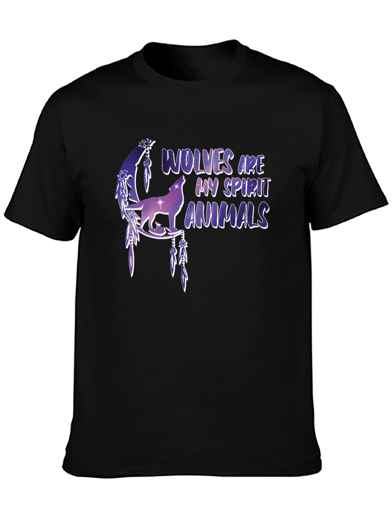 Wolf Spirit Animals Graphic T-Shirt
