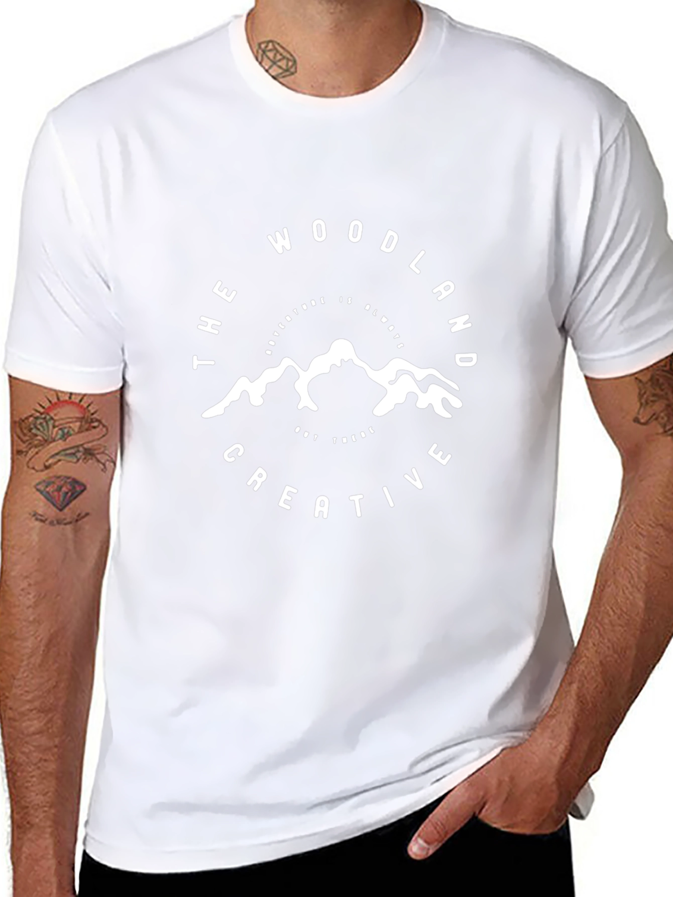 Woodland Creative Adventure Graphic T-Shirt