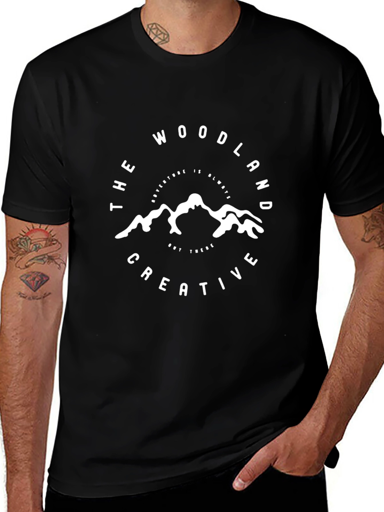 Woodland Creative Adventure Graphic T-Shirt