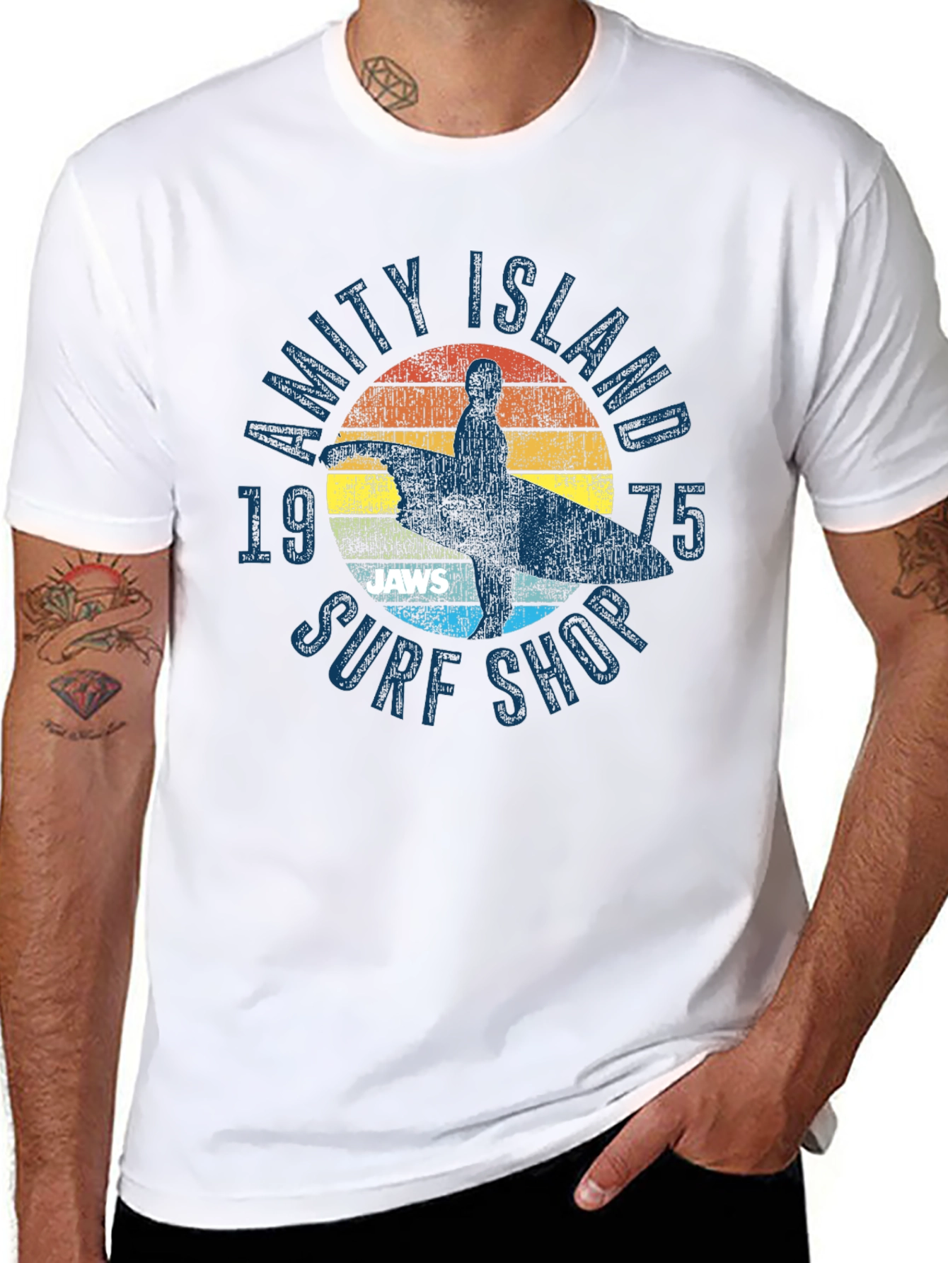 Amity Island Surf Shop 1975 T-Shirt