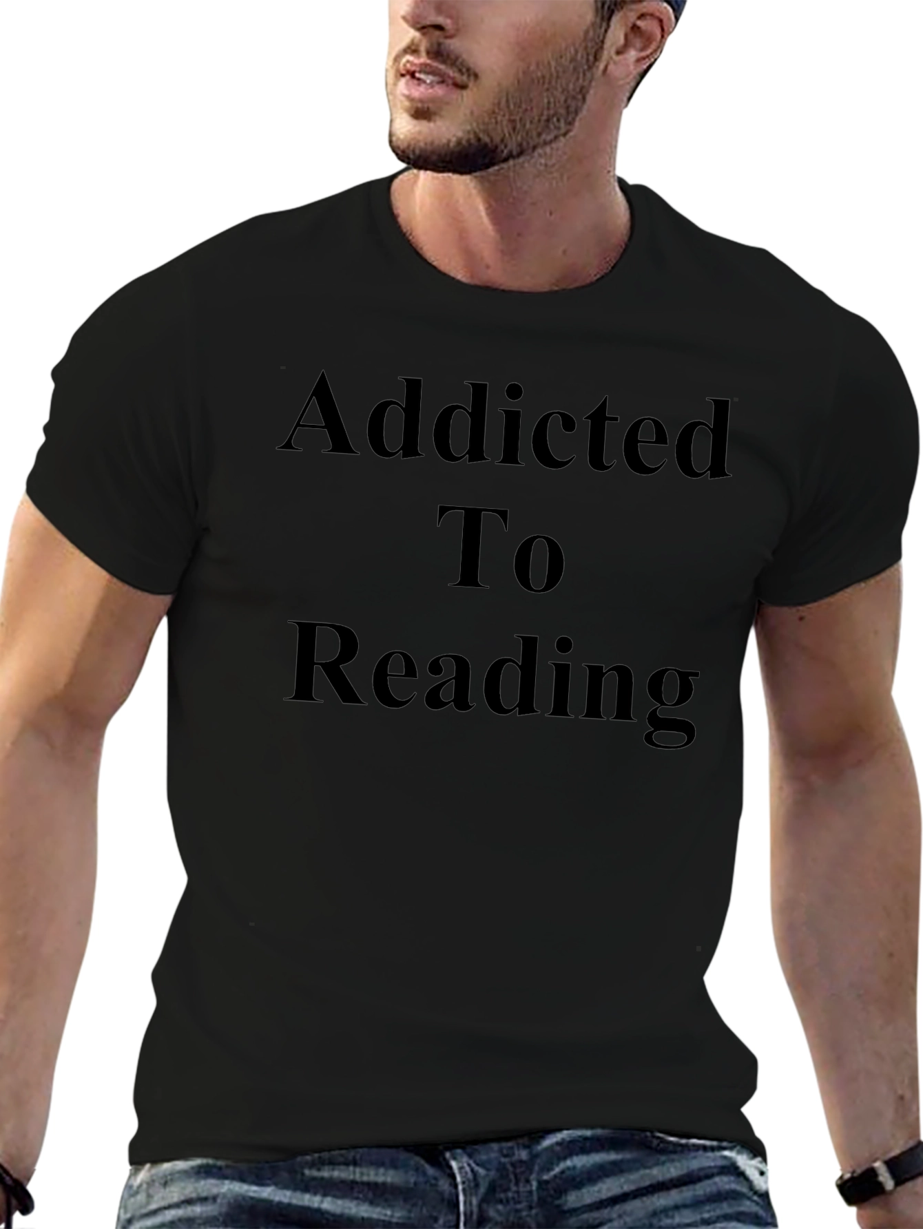 Addicted To Reading Graphic T-Shirt