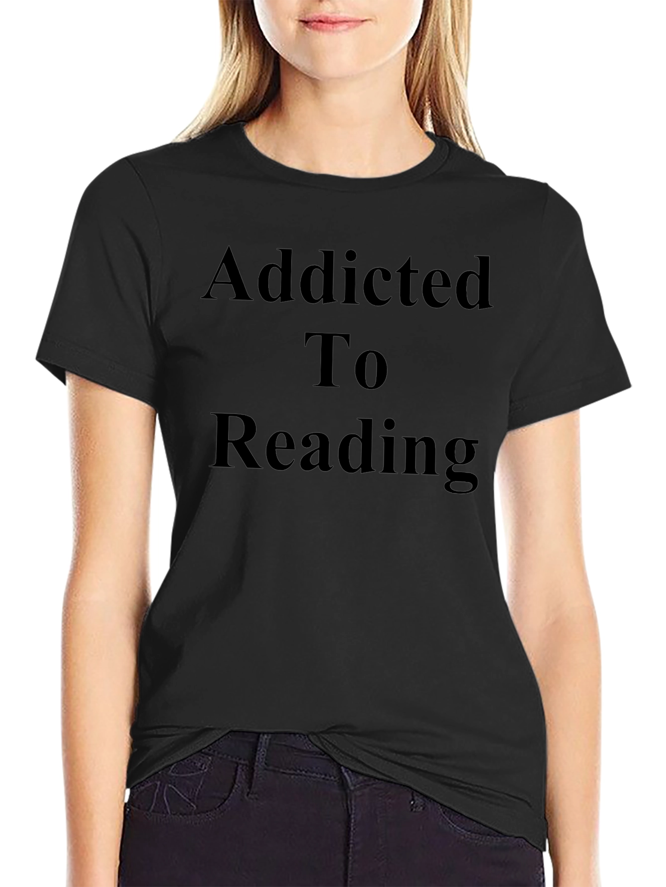 Addicted To Reading Graphic T-Shirt