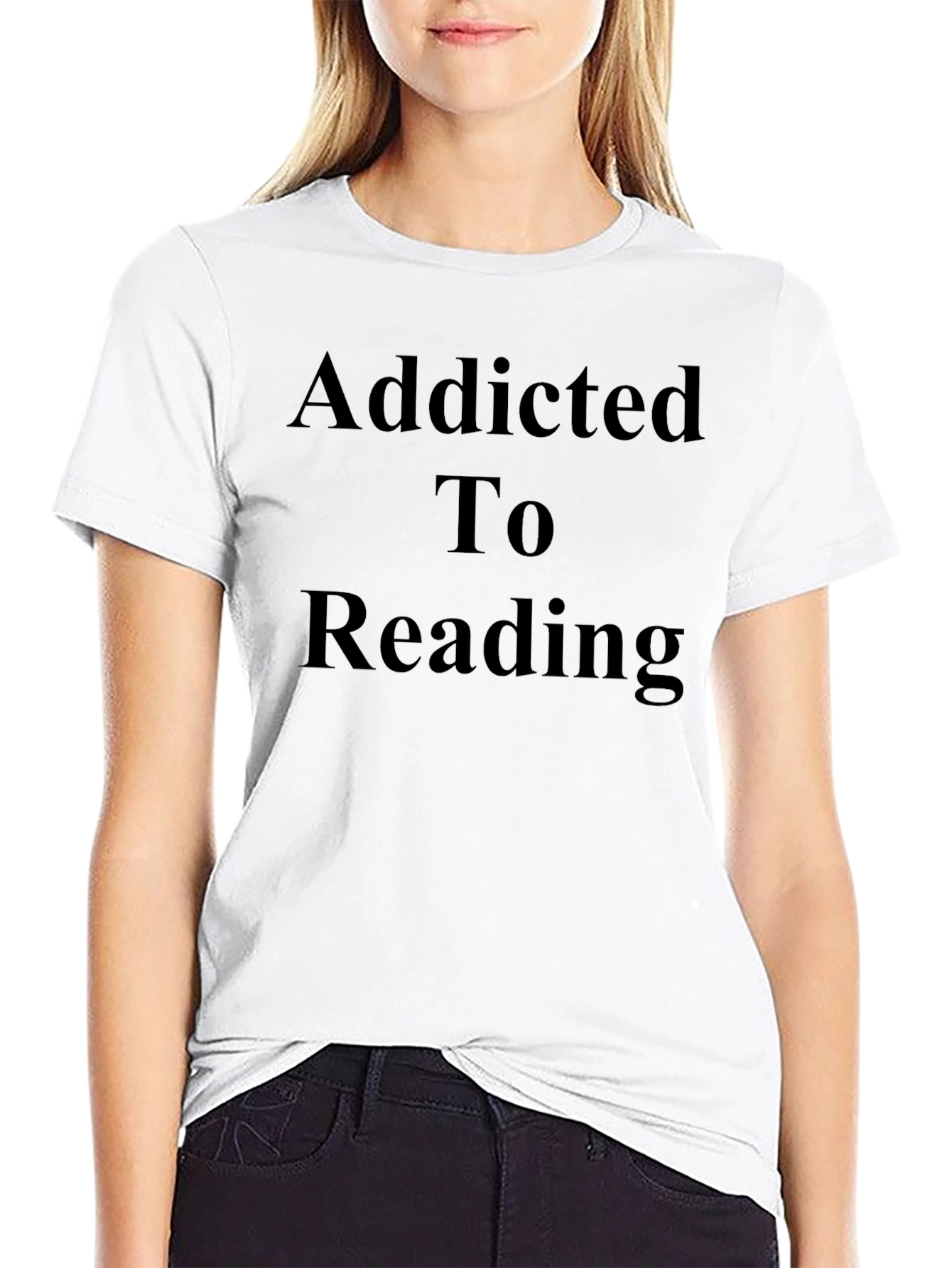 Addicted To Reading Graphic T-Shirt