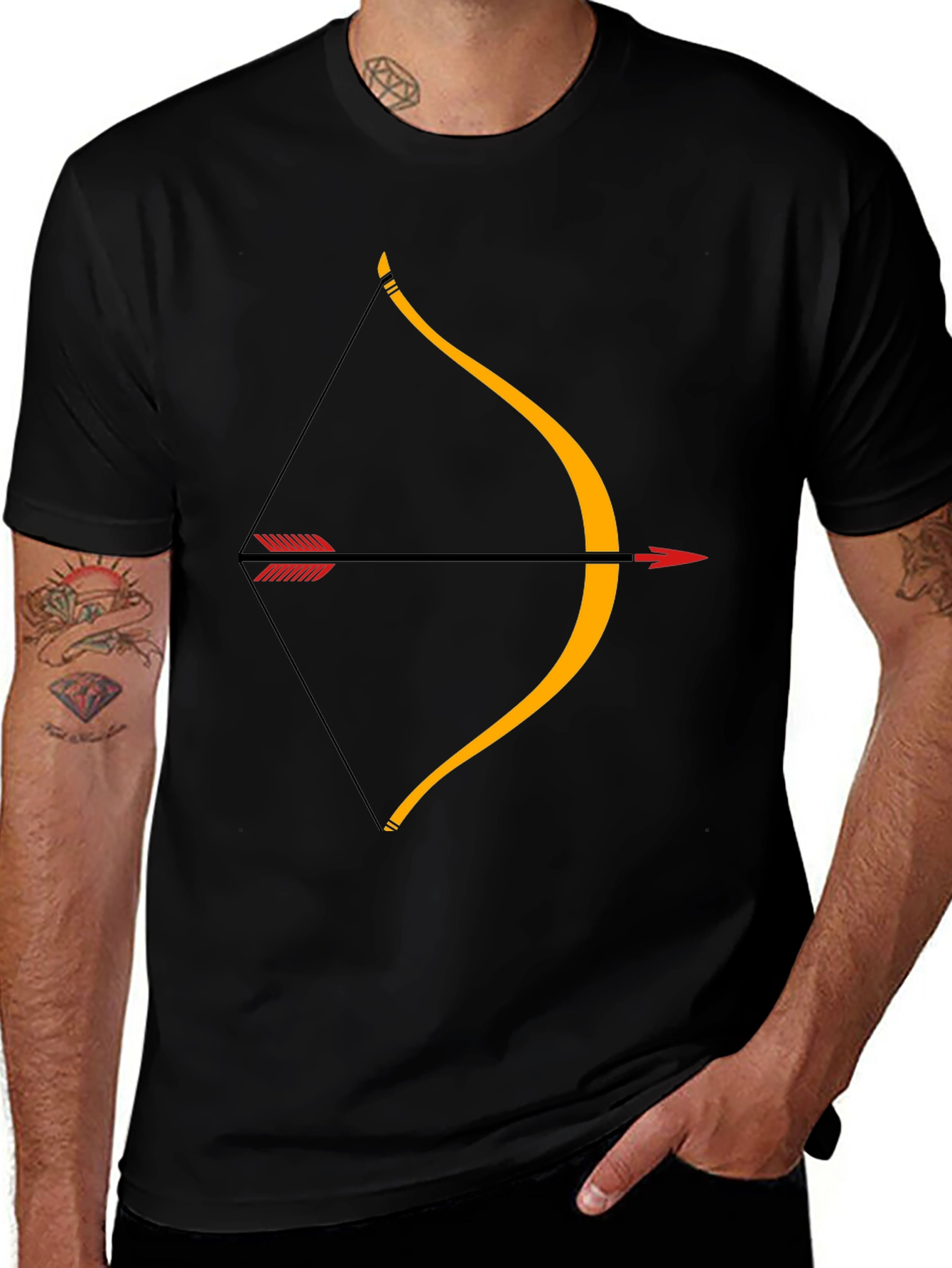 Archer Bow & Arrow Graphic T-Shirt
