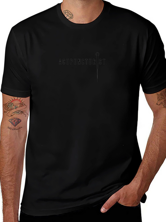 Acupuncturist Graphic Tee - Black
